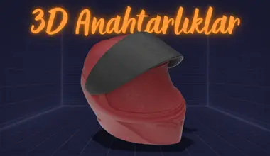 3D Anahtarlık 3D Kategorisi