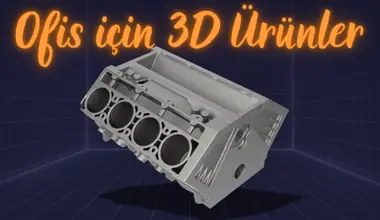 Ofis İçin 3D Ürünler 3D Kategorisi