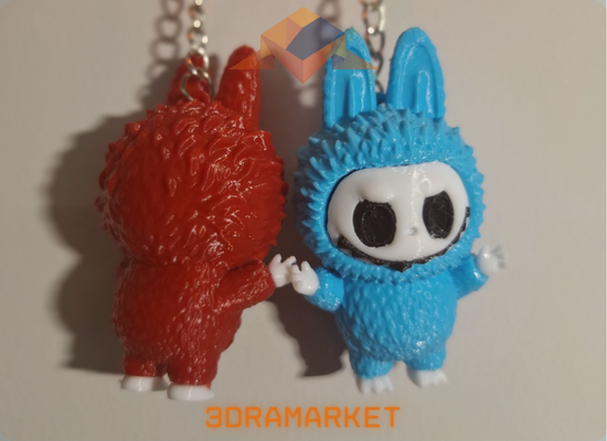 Kahve Lafufu (PAPA) Anahtarlık | 3draMarket 2. Fotoğraf