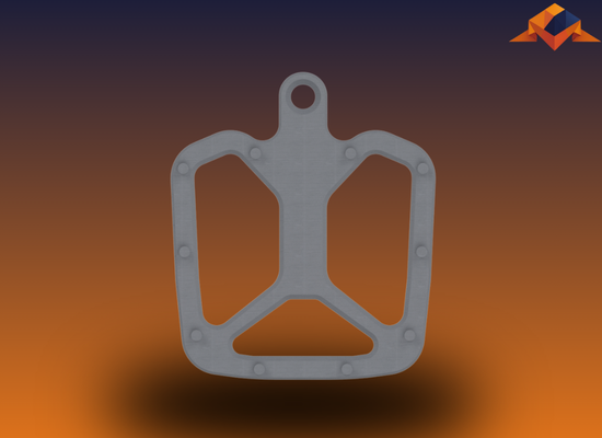 Pedal Anahtarlık 3D Baskı | 3draMarket 4. Fotoğraf