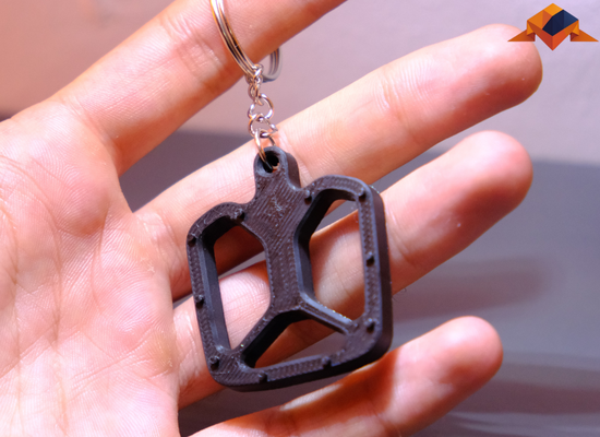 Pedal Anahtarlık 3D Baskı | 3draMarket 1. Fotoğraf