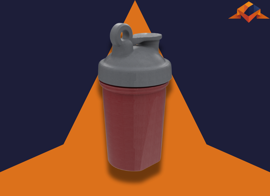 Shaker Anahtarlık 3D Baskı | 3draMarket 1. Fotoğraf
