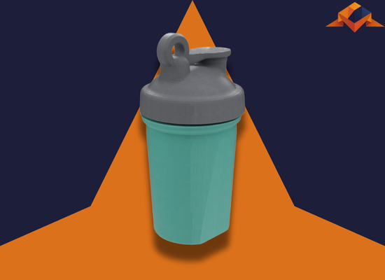 Shaker Anahtarlık 3D Baskı | 3draMarket 3. Fotoğraf