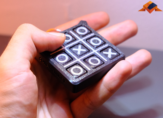 TicTacToe Anahtarlık 3D Baskı | 3draMarket 3. Fotoğraf